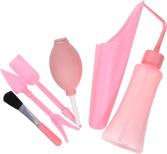 Tuingereedschap Set - Mini Plantgereedschap - Planten Verpotten - Stevig Materiaal - 121 Gram - Roze