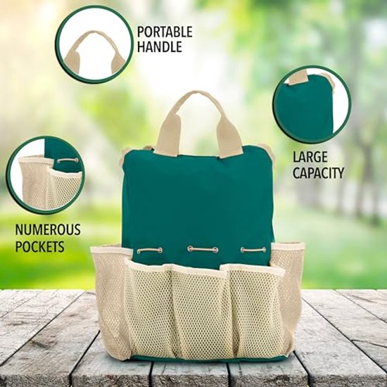 Tuingereedschap Set - Roestbestendige & Duurzame Tuin Organizer van Merkloos	