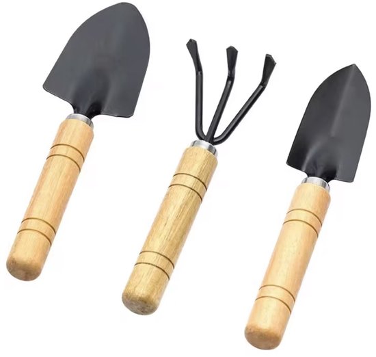 Tuingereedschap - Set Van 3 - Tuinschep - RVS van Kinzo Garden