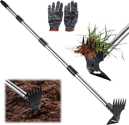 Tuingereedschap voor Efficiënt Onderhoud van je Tuin - Hark, Schep en Snoeischaar Inclusief Accessoires