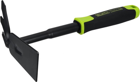 Tuinhak 30 cm - antislip handgreep - corrosiebestendig - ideaal voor wieden en losmaken - ShopVlot