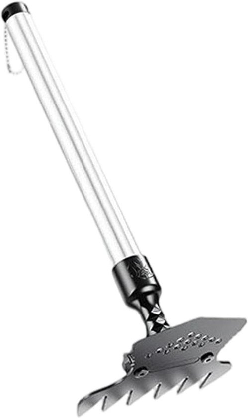 Tuinhak - Handgereedschap - Onkruid wieden - Verstelbare lengte - Tot 98 cm - Metaal