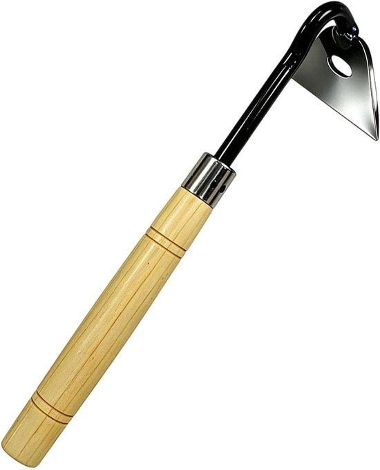 Tuinhak met steel - Handgereedschap Tuin - Onkruid wieden - Gehard stalen kop - 30 cm lengte - Niet gespecificeerd