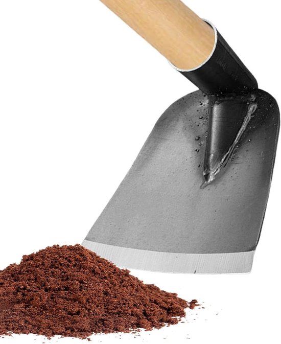 Tuinhak Onkruidverwijderaar - Voegenhak Handgereedschap - Bodem Losmaken - Sterk Mangaanstaal - 13.7cm Breed - A