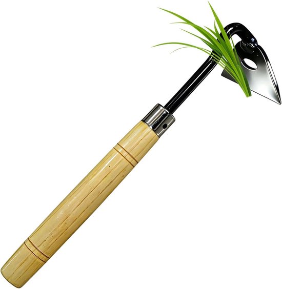 Tuinhak - Stalen hak - Onkruid wieden - Houten handvat - 30 cm - Niet gespecificeerd