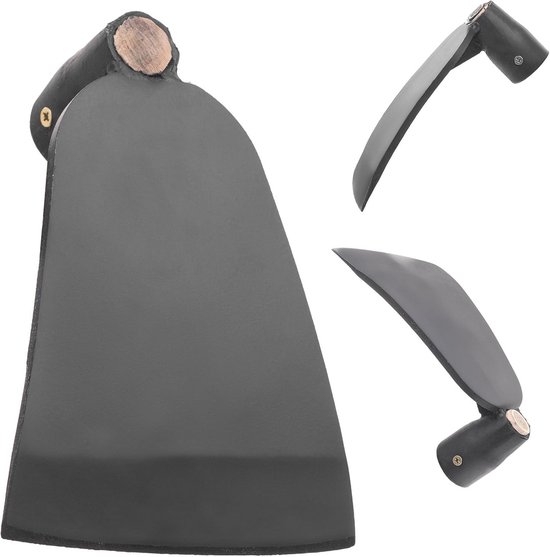 Tuinhak van Gesmeed Staal - Voor Hakken, Wieden en Losmaken van Aarde in Bloemperken en Tuinen (Zonder Steel) van Merkloos	