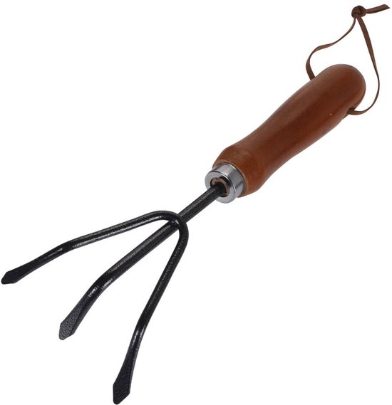 Tuinhandschoenen met houten handvat van Merkloos	