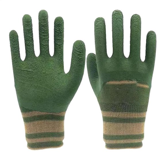 Tuinhandschoenen vrouwen, tuinhandschoenen voor vrouwen - Tuinwerktuinhandschoenen,Rubberen gereedschap accessoires, waterdicht en doornbestendig voor wieden, graven, snoeien van Merkloos	