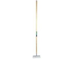 Tuinhark 12 tanden met steel 160cm van Talen Tools