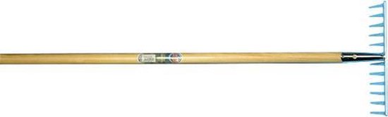 Tuinhark 12 tands gebogen met steel 150 x 2,8cm van T