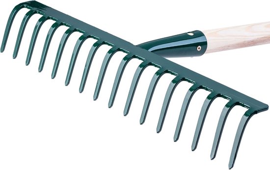 Tuinhark 16 tanden met houten steel. van Talen Tools