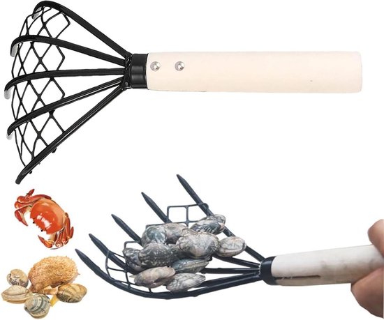 Tuinhark Grondfrees - Handcultivator Graafgereedschap - Onkruid Verwijderen - Ergonomische Handgreep - 26 x 12.5 cm - Niet gespecificeerd van Merkloos	