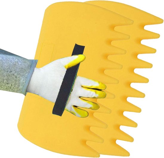 Tuinhark met ergonomische tang voor bladeren en gazonresten - handig en efficiënt opruimen