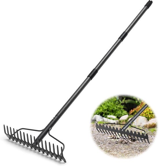 Tuinhark met Steel 123 cm - Dailygoods- Boograken 17 Tanden