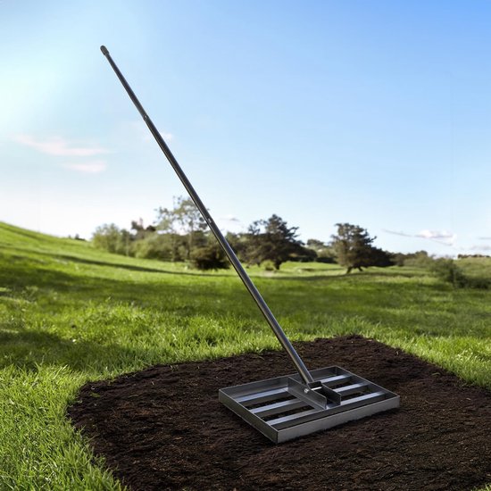 Tuinhark met Verstelbare Handgreep voor Effectieve Bodemverdeling