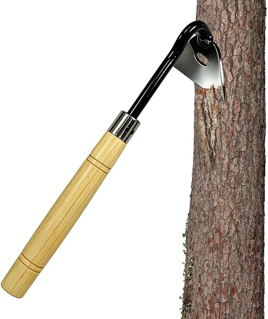 Tuinhark Stalen Hark - Handhark Tuingereedschap - Onkruid Wieden - Gehard Stalen Blad - 30 cm - Niet gespecificeerd