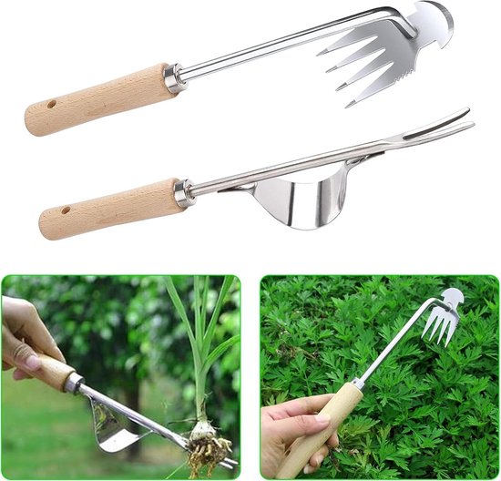 Tuinieren hand onkruidsteker onkruidverwijderaar - efficiënte onkruidverwijderaar voor de tuin weed cutter van T