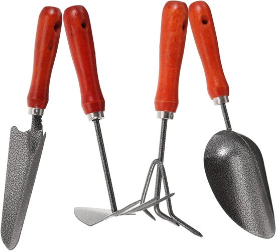 Tuinieren Handgereedschap Set - Tuin handgereedschap - Planten en Verpotten - Ergonomische Houten Handgrepen