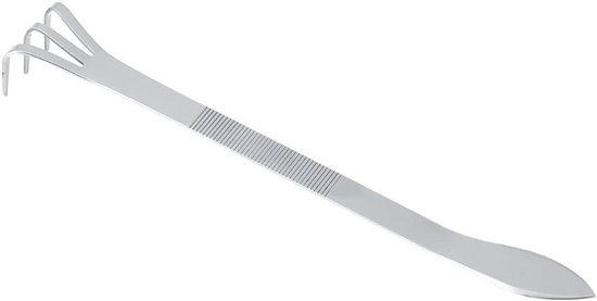 Tuinieren Hark Rvs 3 Tanden Planten Pot Cultivator Gereedschap Landbouw - 8.3 Inch van Merkloos	