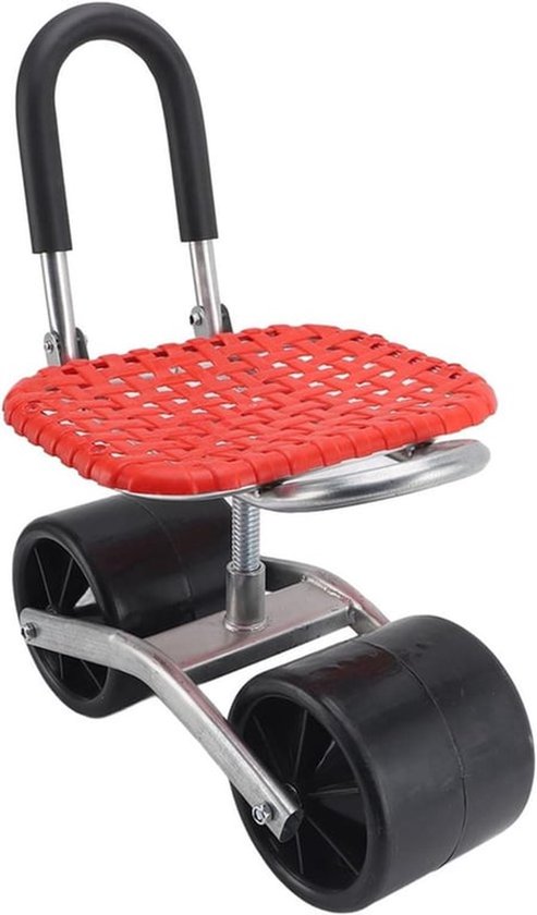 Tuinrollende Werkstoel met Wielen - Comfortabele Tuinstoel voor Wieden en Planten - Ergonomische Tuinkruk voor Buiten - Ideaal voor Terras en Tuin - Praktische Tuinscooter voor Planten