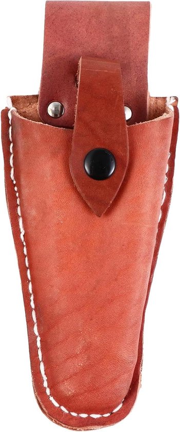 Tuinschaar schede van leer voor tuin snijschaar - Riembuidel voor bescherming en opberging van Merkloos	