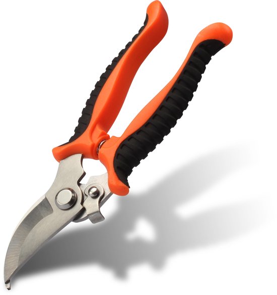 Tuinschaar - Snoeischaar - Bloemenschaar - Scherp en duurzaam - Geschikt voor het snoeien van planten, takken en bloemen; eenvoudig te gebruiken. van Merkloos	