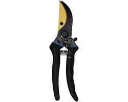 Tuinschaar Snoeischaar - Handgereedschap Tuin - Snoeien Vormgeven - Ergonomisch Handvat - 20.5 cm - Zwart