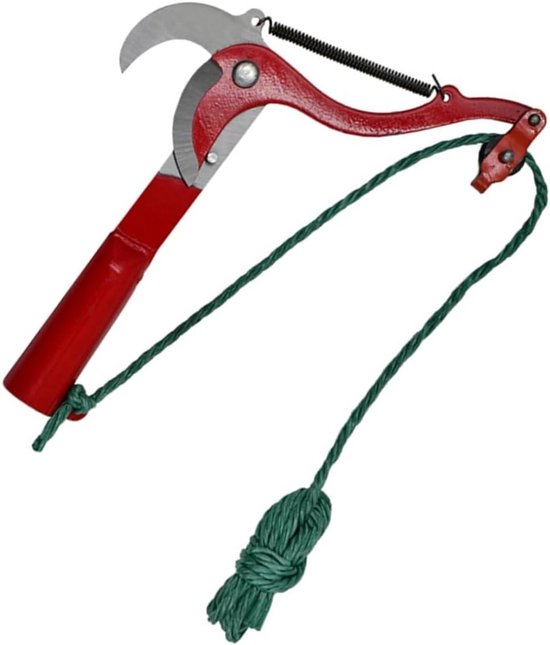 Tuinschaar Telescopisch - Takkenknipper Snoeier - Bomen Snoeien - Uitschuifbare Paal - 75 cm - Rood