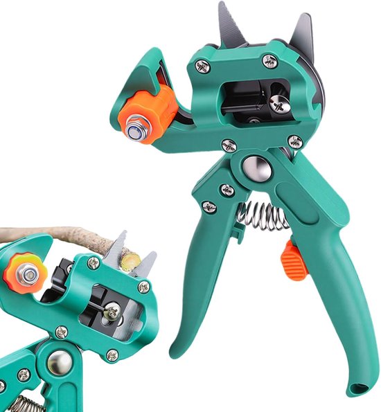 Tuinschaar Zwaar Uitgevoerd - Snoeigereedschap Handknippers - Planten Snoeien Enten - Ergonomische Greep Duurzaam - 22 cm Lengte