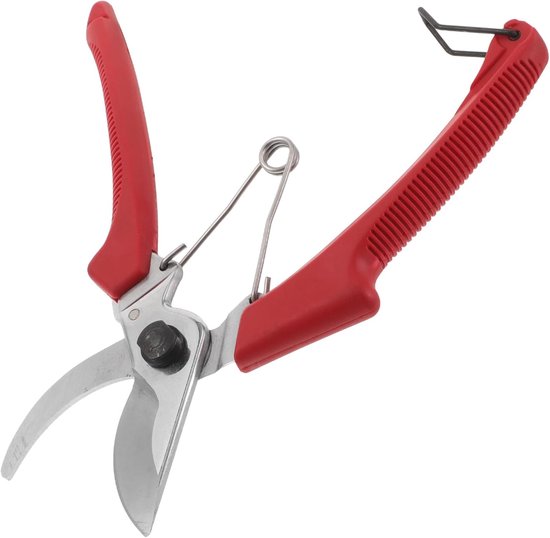 Tuinschaar Zware stalen ergonomische scherpe messen voor bomen en struiken Duurzame tuinschaar voor bloemen en dikke takken van Merkloos	