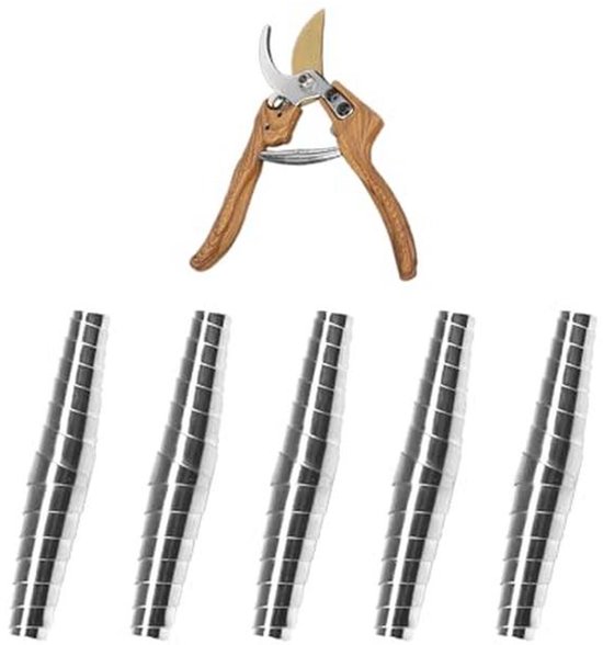 Tuinschaarveren 5 Stuks - Roestvrijstalen Reserveveren voor Tuinaccessoires van Merkloos	