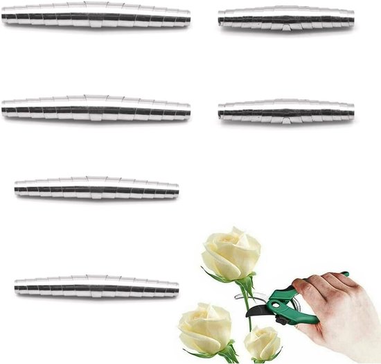 Tuinschaarveren, reserveveer tuinschaar, veer voor tuinschaar (6 cm, 7 cm, 8 cm per 2 stuks) stalen tuinschaar, reserveveer, vervangende tuingereedschap, accessoires, 6 stuks, gevogelteschaar van Merkloos	