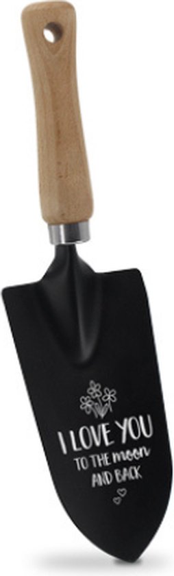 Tuinschep - I love you - schepje met tekst - cadeau idee valentijnsdag - tuin van T