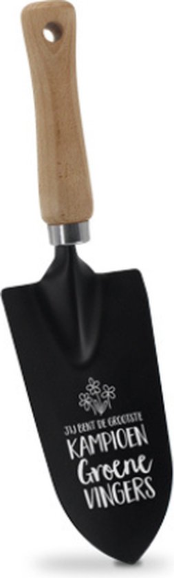 Tuinschep - Kampioen- schepje met tekst - cadeau idee - tuin van T