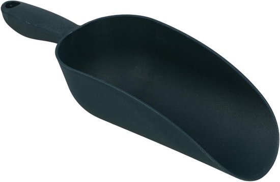 Tuinschep Plastic - Planten Schep - Tuinieren Grond Verplaatsen - Smal Ontwerp - 109 Gram - Donkergroen