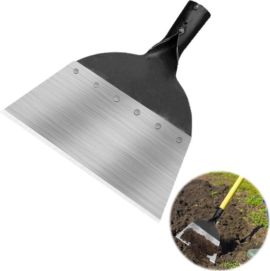 Tuinschep Tuingereedschap, multifunctioneel onkruidverwijderingsapparaat (groot (27 x 27 x 3,3 cm) van T