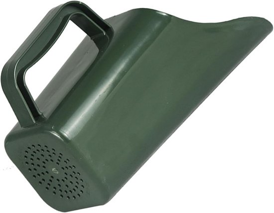 Tuinschep, vierkante grondschep met comfortabele handgreep, vlakke bodem met fijne gaten, lichtgewicht multifunctionele kunststof schep, geschikt voor tuingereedschap, aquariumgrondschep, kleine tuin van Hevanto