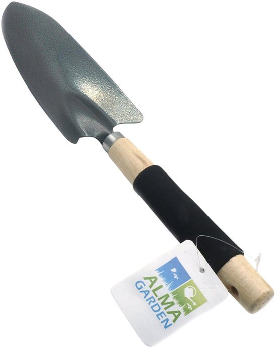 Tuinschepje - Handschep - Houten steel met softgrip - 33 cm