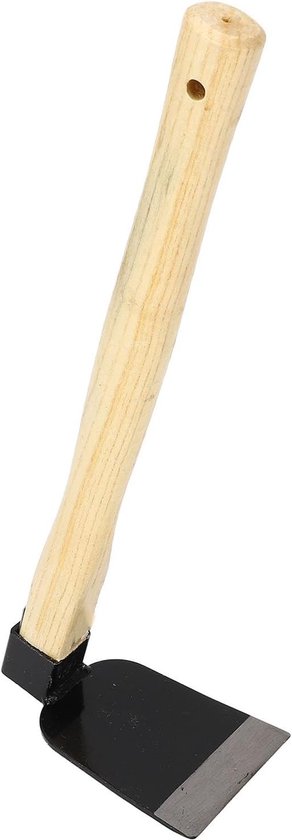 Tuinschoffel - Handschoffel - Onkruid Wieden - Ergonomisch Houten Handvat - 39.98 x 11.99 cm van Merkloos	
