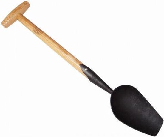 Tuinscoop lang van T