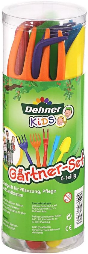 Tuinset voor Kinderen – Mini Tuingereedschap met 6 Onderdelen van Esschert Design