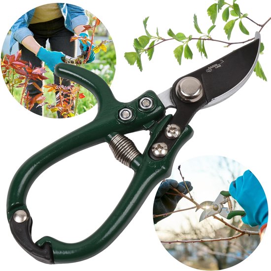 Tuinsnoeischaar, Struiksnoeischaar, Takschaar, Gebogen Mes 16 cm van Felco