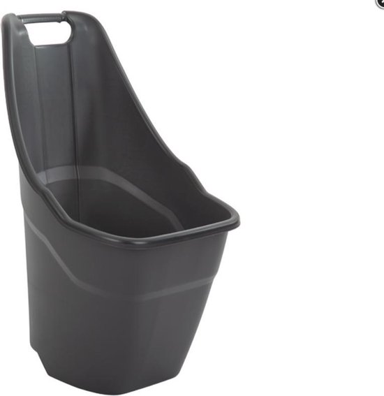 Tuintrolley 50l zwart van T