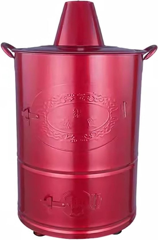 Tuinverbrandingsoven - Brandvat Afvalton - Tuinafval Verbranden - Roestvrij Staal - 3 kg - Zilver