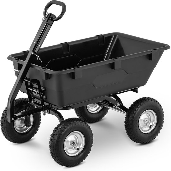 Tuinwagen - 550 kg - kantelbaar - 150 L - hillvert