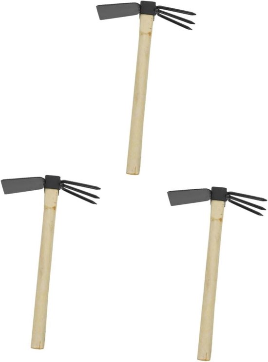 Tuinwerktuigen Set - Handgereedschap Tuin - Bodem Bewerken - Ergonomisch Handvat - 3 Delig - Niet gespecificeerd