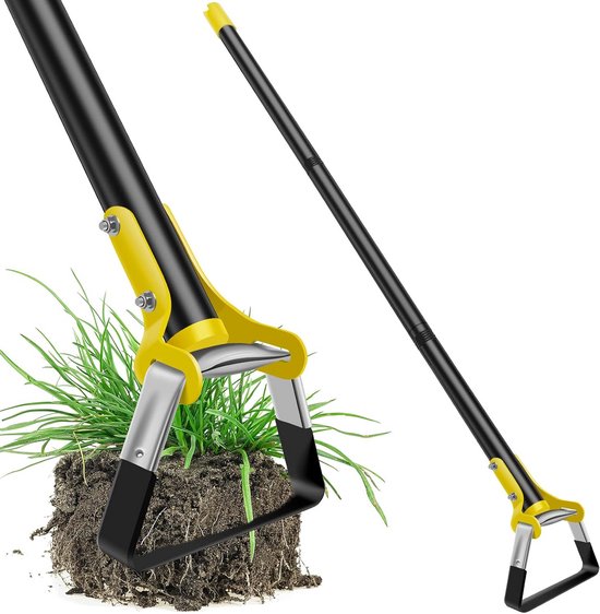 Tuinwiedhak met Steel voor Efficiënt Onkruid Wieden en Planten Werken van DeWit