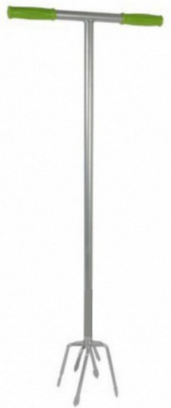 tuinwoeler 96 x 38 cm staal groen/zilver van T