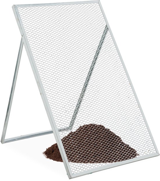 tuinzeef - 15 x 25 mm mazen - gegalvaniseerd - metaal van Merkloos	