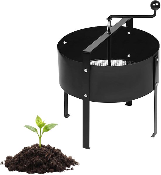 Tuinzeef - 56x40 cm - zwart